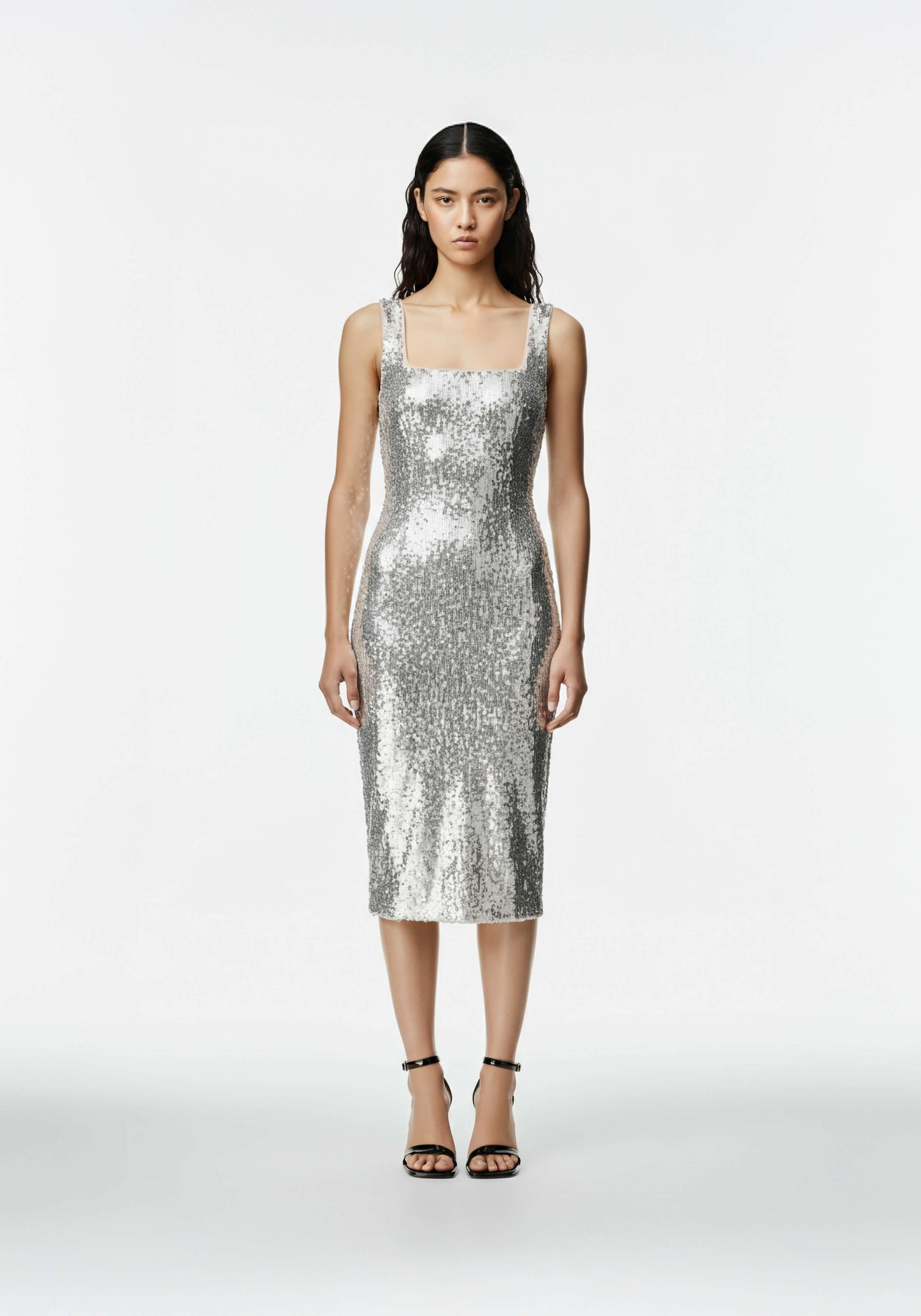 Sequin Midi Dress